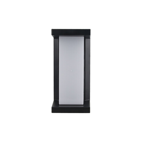 Aplique pared rect ngo 12W cálida 270° IP65 840lm ZU0346