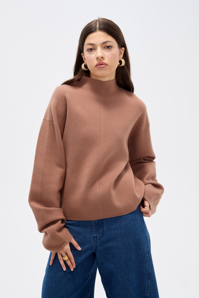 Sweater Quelar - Tostado 