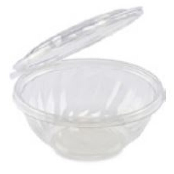 POTE/ENSALADERA PET CON LACRE 1000ML ø 17,5 x 7CM TRANSPARENTE