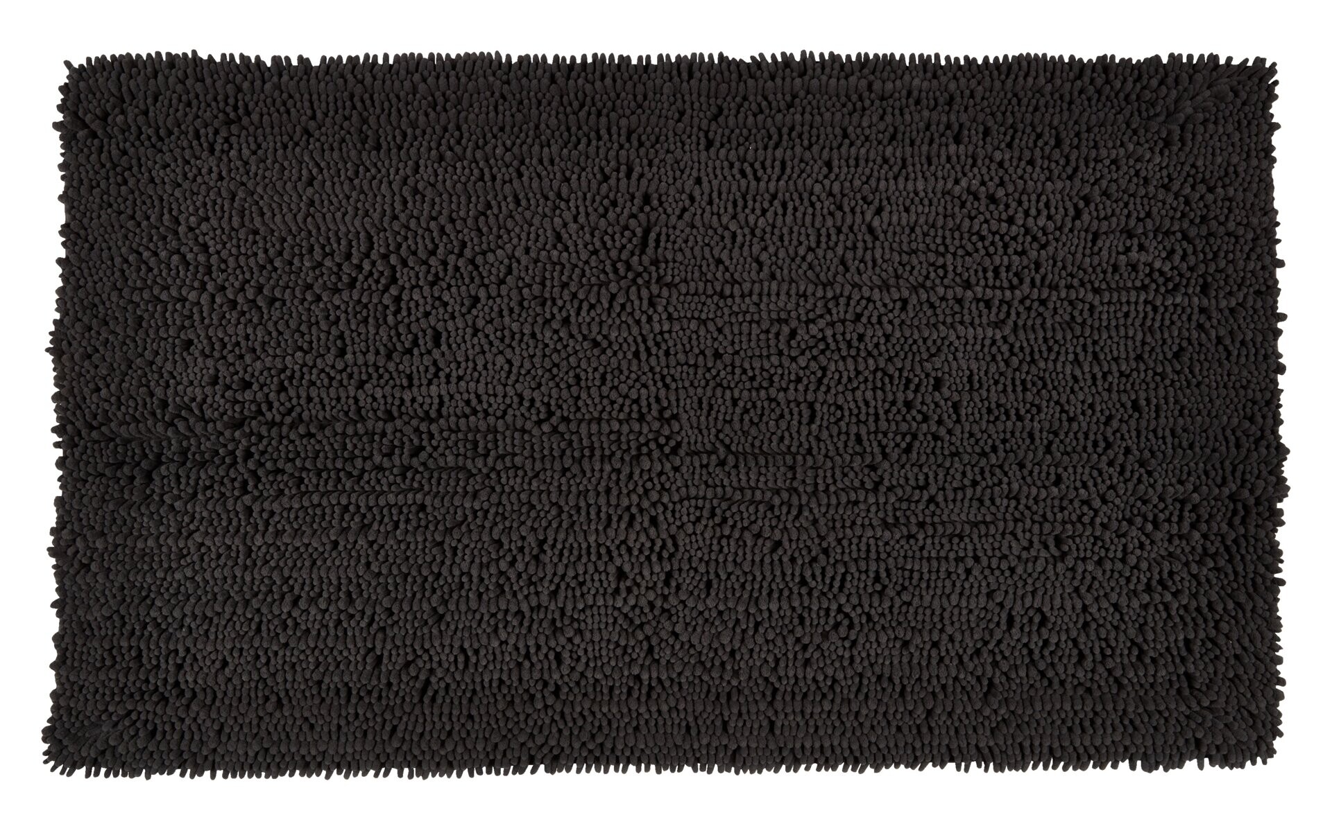 Alfombra baño ROSVIK chenilla 70x120cm gris osc 