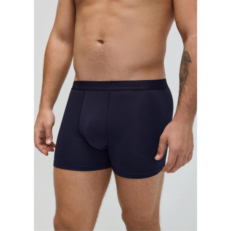 CUECA BOXER MASC PRETO/AZUL