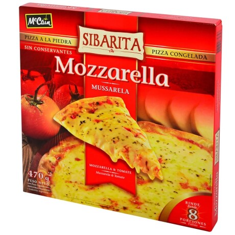 PIZZA SIBARITA MUZARELLA 470GRS +SOLO PDE O WEB+ PIZZA SIBARITA MUZARELLA 470GRS +SOLO PDE O WEB+