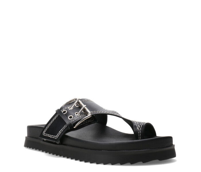 Sandalia FUNI con hebilla Black
