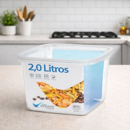 POTE CUADRADO VOLARE 2L POTE CUADRADO VOLARE 2L