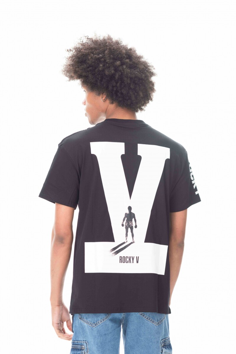 Remera Rocky Negro