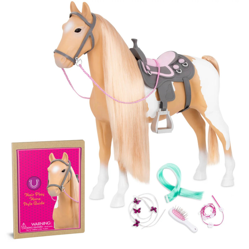 Set Caballo “Palomino Paint Hair Play Horse” Set Caballo “Palomino Paint Hair Play Horse”