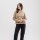 Pantalón cargo de gabardina Negro