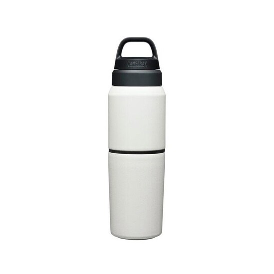 Botella Camelbak MultiBev de 500ML, taza 350ML Blanco