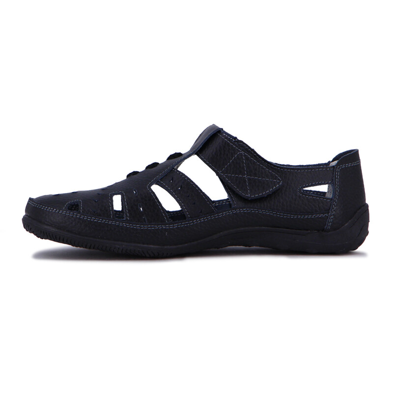 Wonder Guillermina Casual C/velcro Calada S/baja - Negro Negro