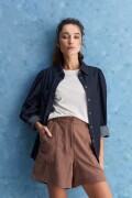 SHORT VIVET Marron