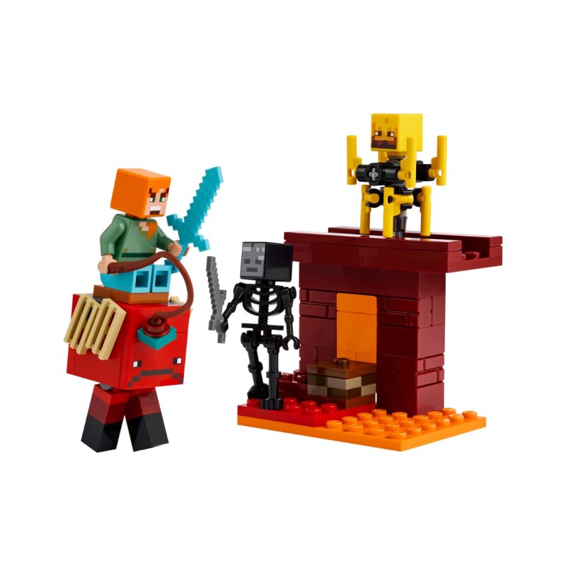 Lego Minecraft La batalla de lava Lego Minecraft La batalla de lava