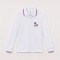 Remera Polo manga larga Liceo Francés Blanco
