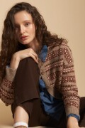 CARDIGAN FAUSTA Tostado