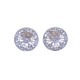 Caravanas oro 18k antiguas con brillantes y diamantes. Caravanas oro 18k antiguas con brillantes y diamantes.