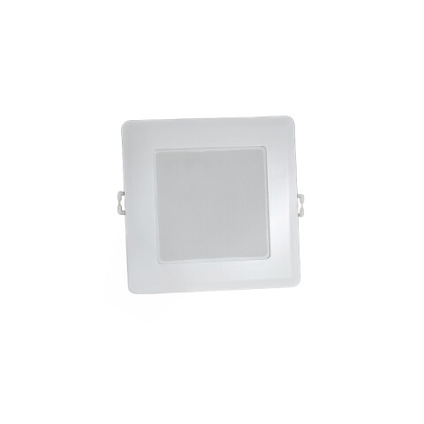 Downlight cuadrado 6,5w 100x100mm cálida PH8370