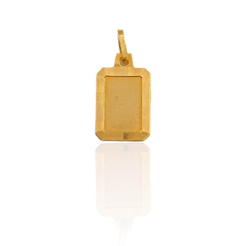 Dije Identidad-Oro bajo-Sin piedra-CP8710 Sinpiedra