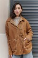 CAMPERA HOOK CARAMELO