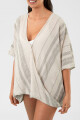 Poncho toscana Beige