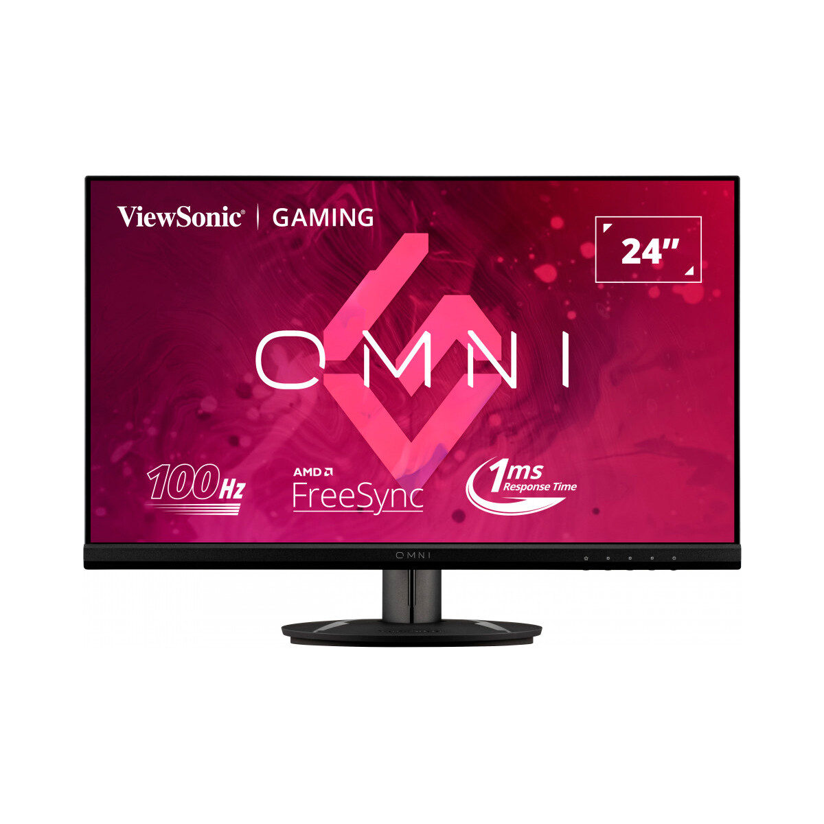 Monitor Led ViewSonic OMNI Gaming 24" 100Hz HDMI / DisplayPort VX2416 - Black 