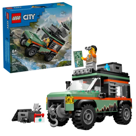 Lego City Camion Todo Terreno 4X4 221 Piezas 6+ Lego Boys