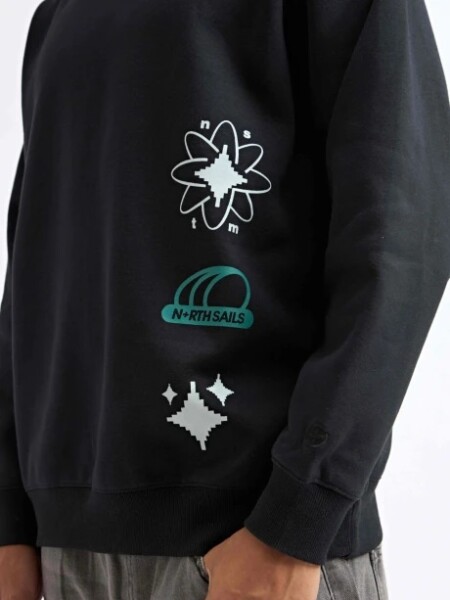 BUZO N.SAILS 11011 NEGRO