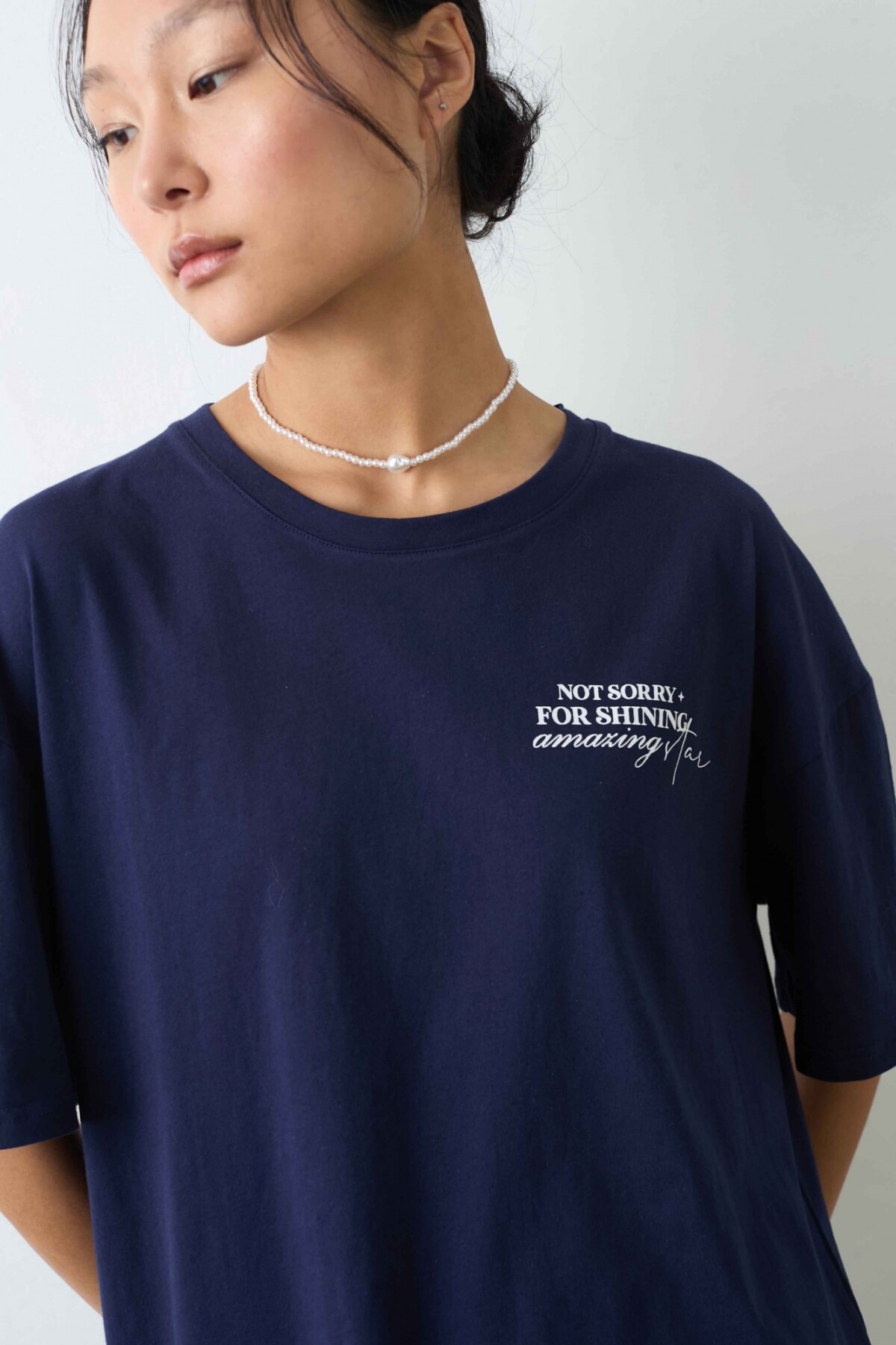 Top Fermina Azul Gastado