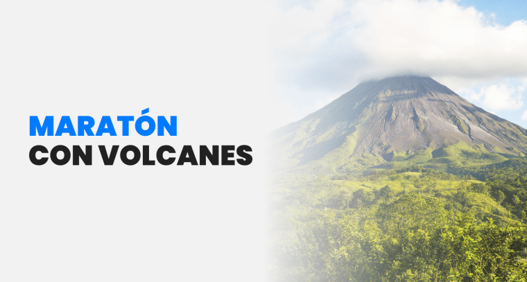 Maratón con volcanes