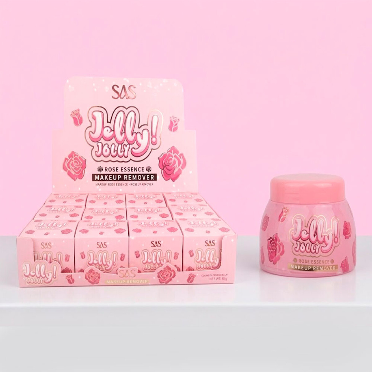 SAS Desmaquillante en gel esencia de rosa - Sas Desmaquillante En Gel Esencia De Rosa 