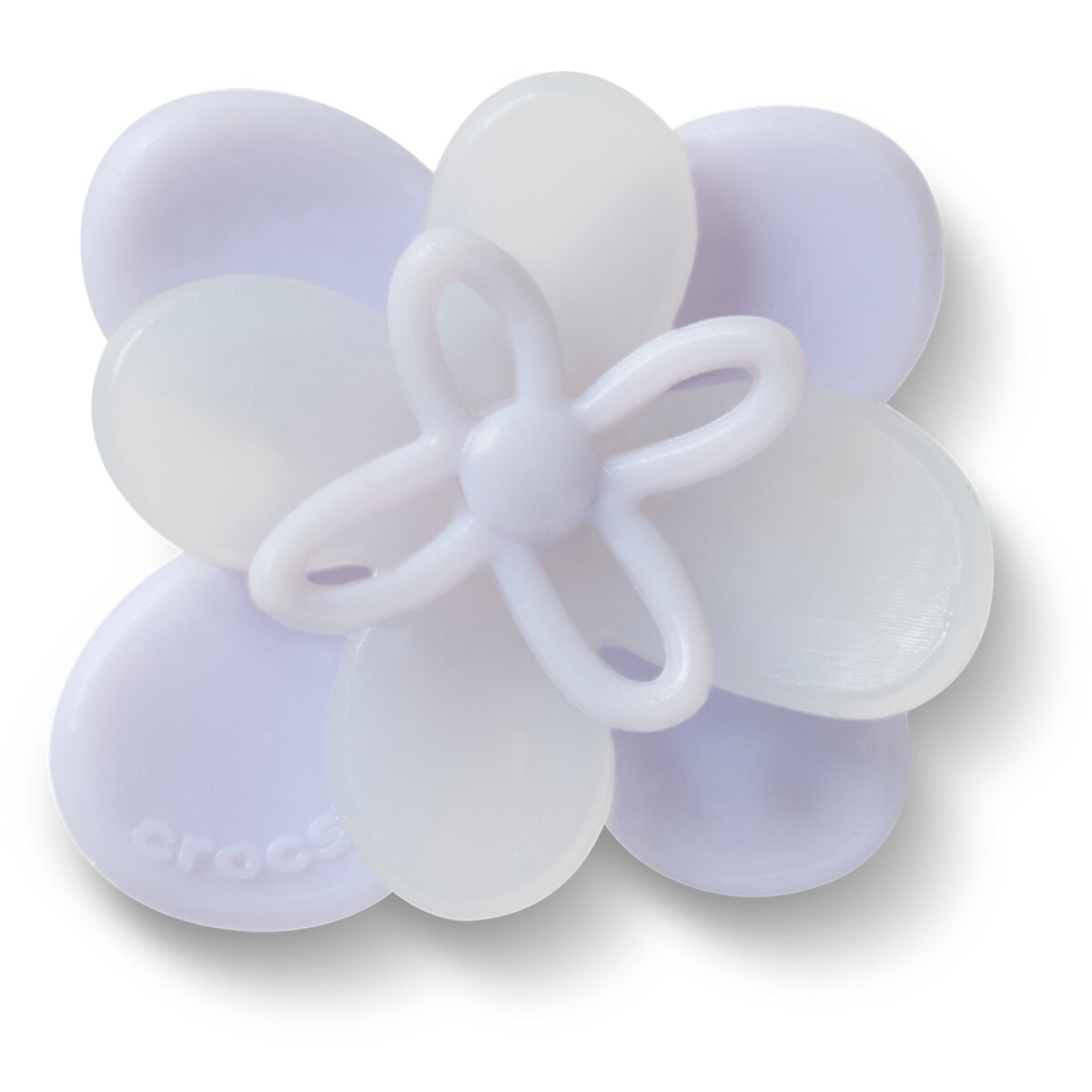 Jibbitz Blooming Light Blue Flower 