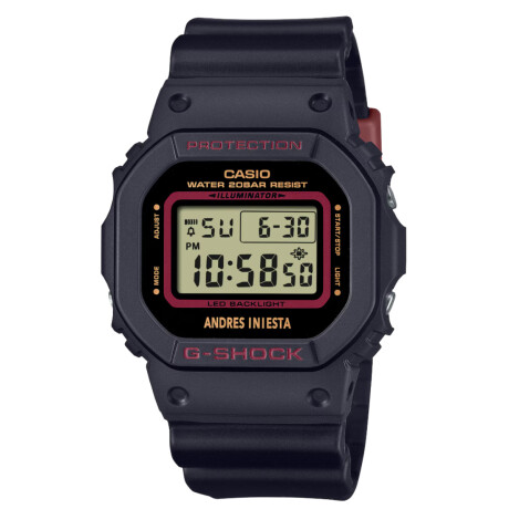 Reloj CASIO G-SHOCK DW5600AI-1DR Resina Negro Esfera 44mm 0
