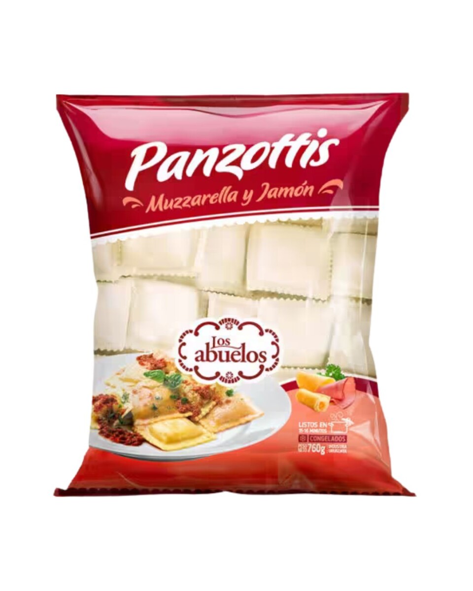 PANZOTTIS MUZA Y JAMON 760GRS 
