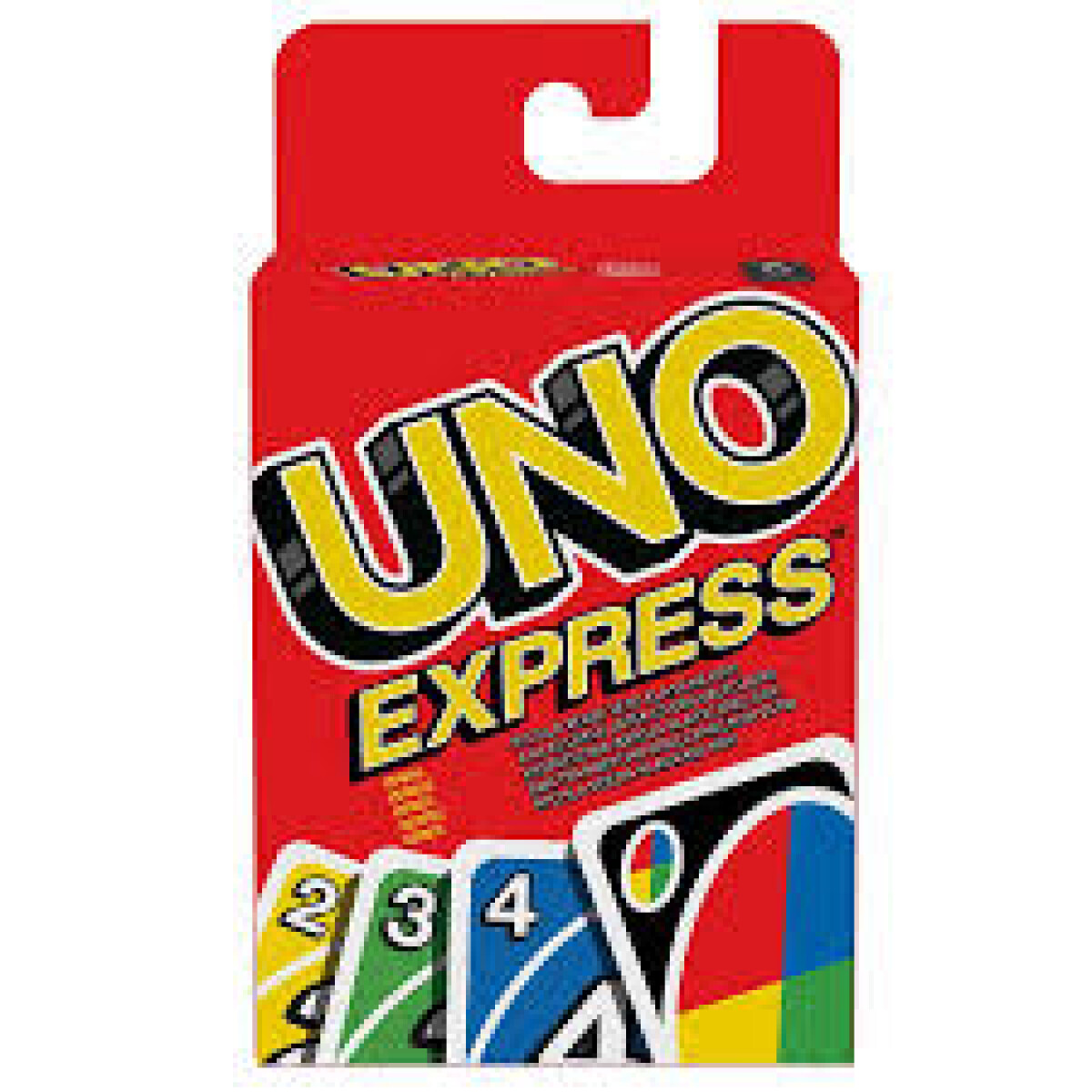 Uno Express Juego De Cartas Rápido Original 