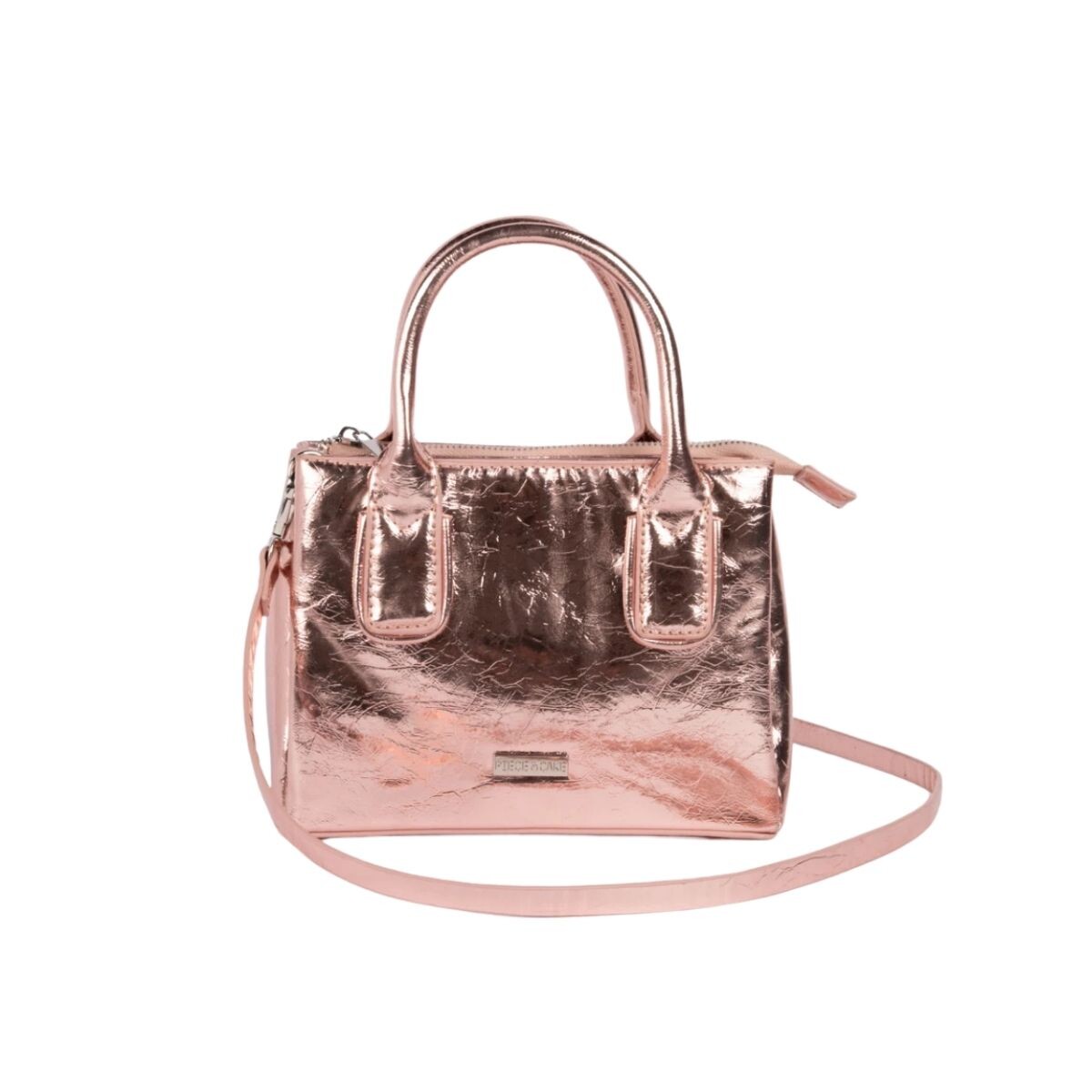 CARTERA TOTE SHINY - ROSA 