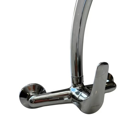 Grifería de cocina Monocomando de pared Pico Alto Valencia Gris Grifería De Cocina Monocomando De Pared Pico Alto Valencia Gris