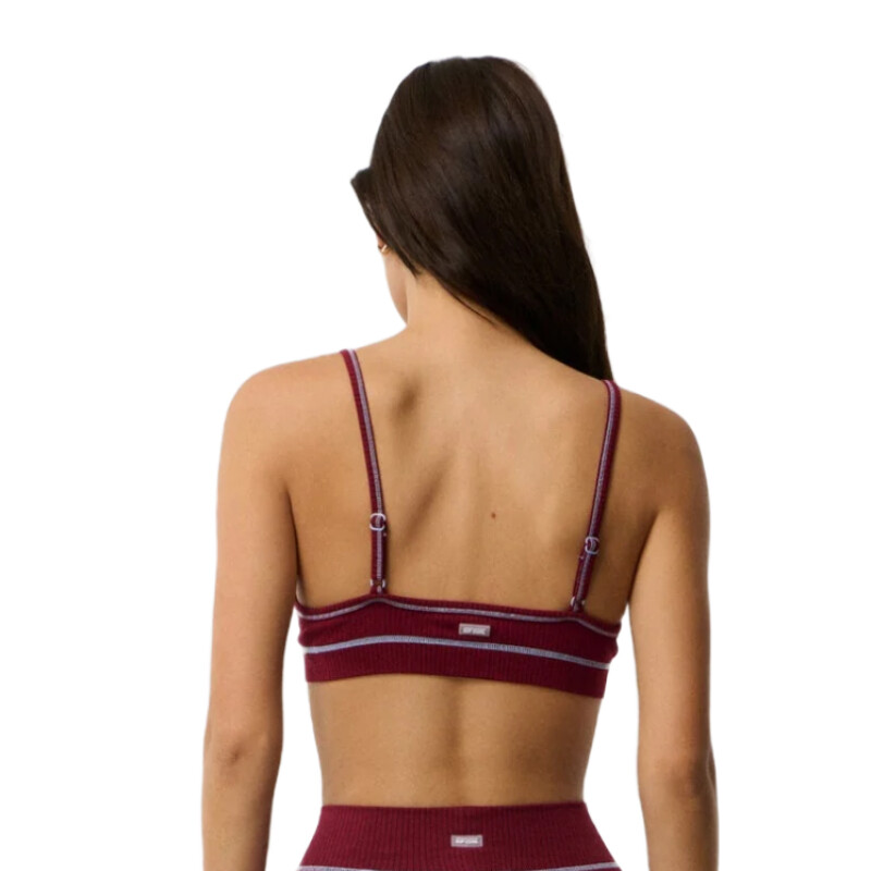 Top Rip Curl Sg Kitted Crop - Bordó Top Rip Curl Sg Kitted Crop - Bordó