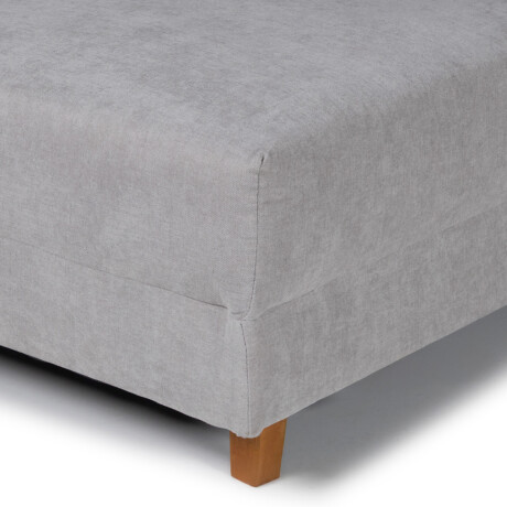 Rinconera Avero - Tela Microfibra - Chaise izquierdo Berlin 05 (Ceniza)