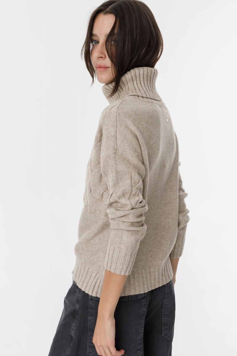 Sweater Poleron Pampa Crudo