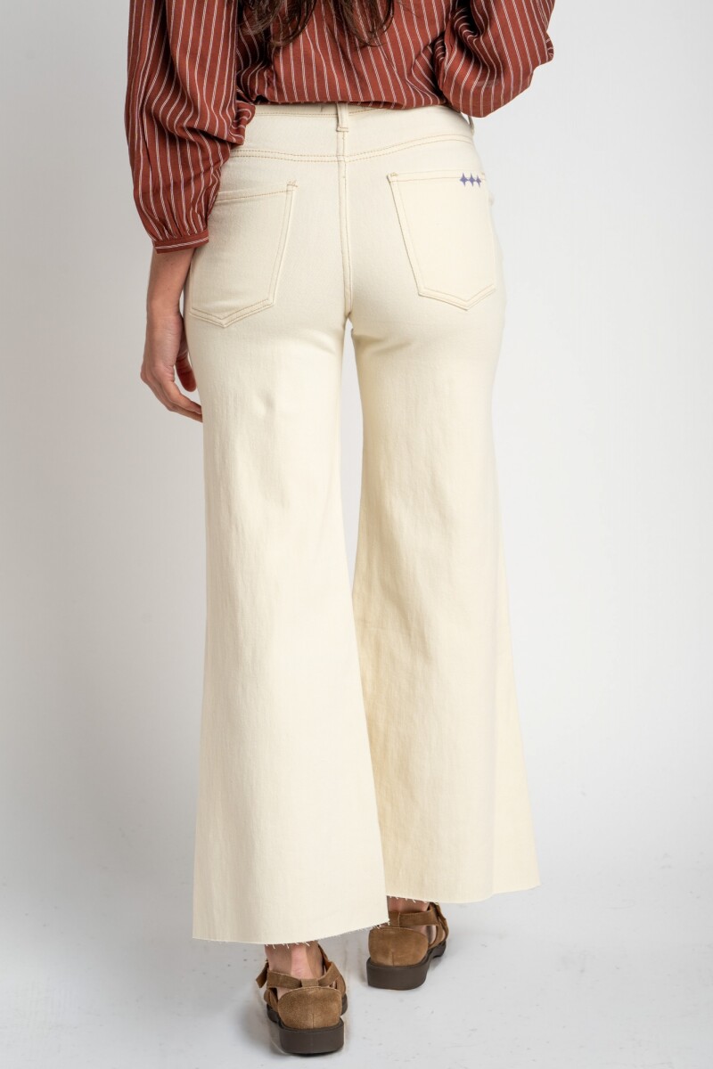 Jean Lemon Mama Flare Wide Leg Nacar