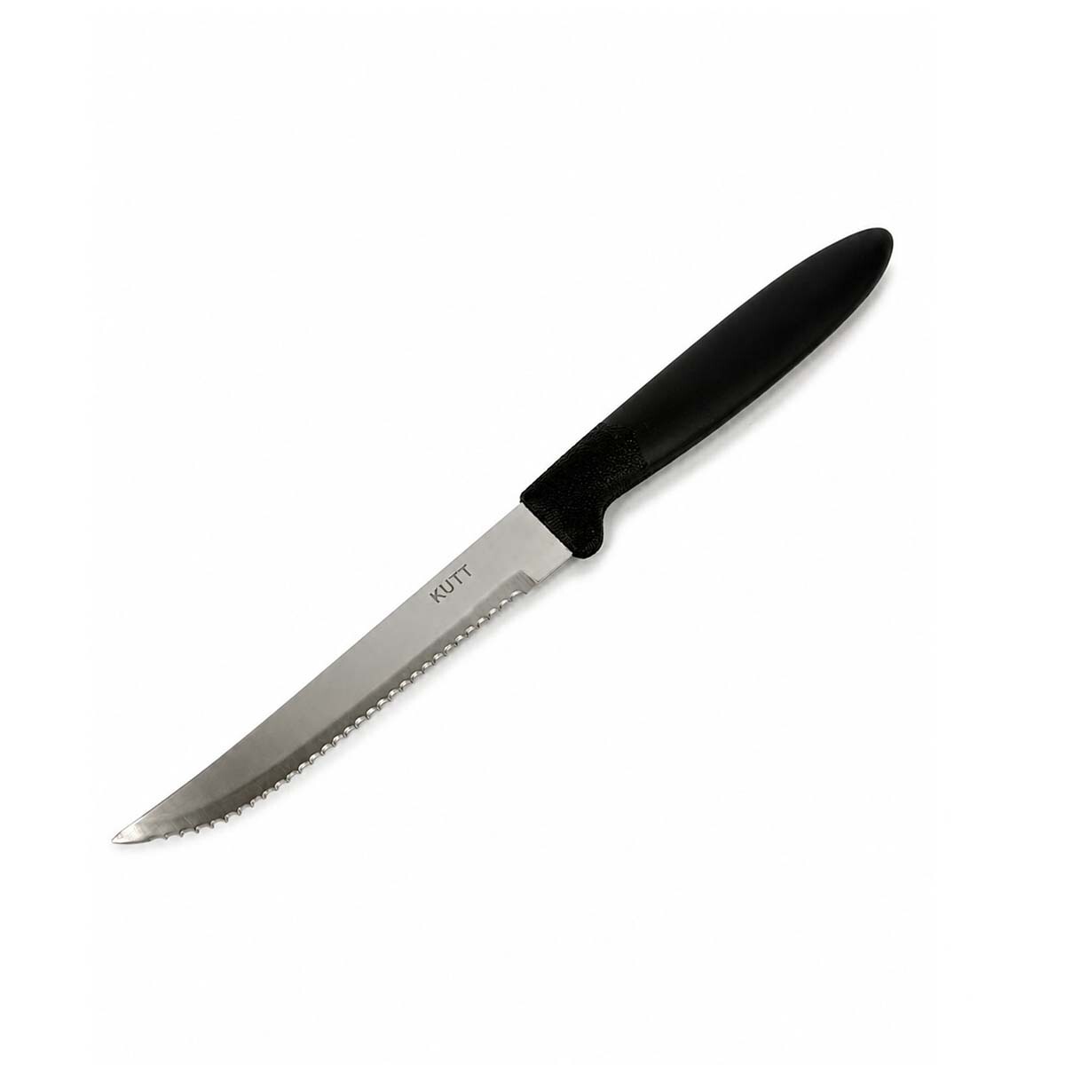 Cuchillo mango plástico negro KUTT 
