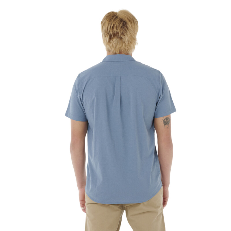 Camisa Rip Curl Classic Surf Tech - Azul Camisa Rip Curl Classic Surf Tech - Azul