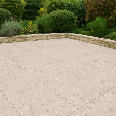 PORCELANATO Beige Tipo Terrazo Mate ANTIDESLIZANTE ESPESORADO 60X120X2 GAMAS DE BEIGE