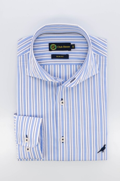Camisa Hudson collar fantasia Viena