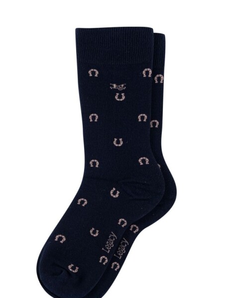 MEDIAS ESTAMPADAS Azul