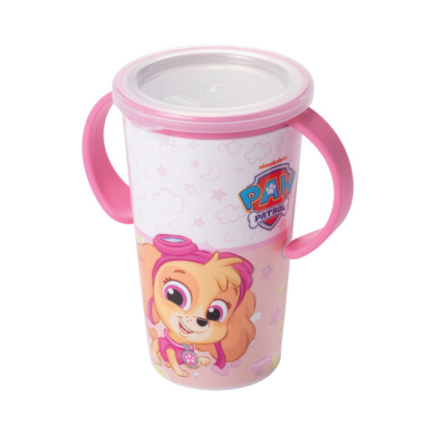 Vaso Plástico Mágico con Asas Paw Patrol Rosa 280 ml U