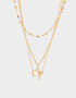 Collares Cortos De inicial Collar Corto De Inicial "t" - Dorado