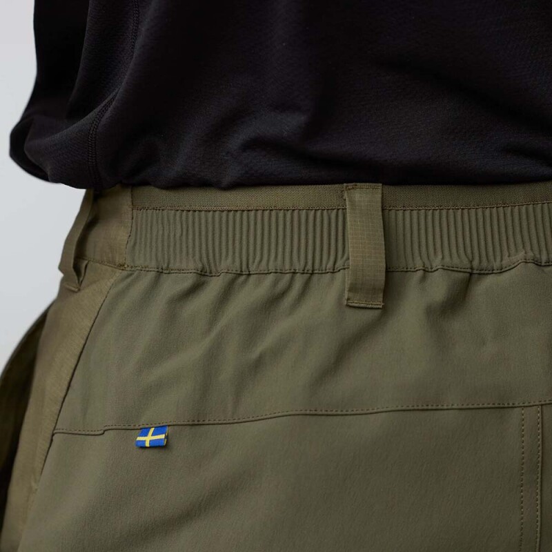 Pantalón Fjallraven Abisko Hybrid Trail Trs M Hombre Suede Brown