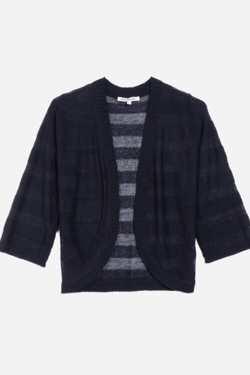 Cardigan rayado AZUL