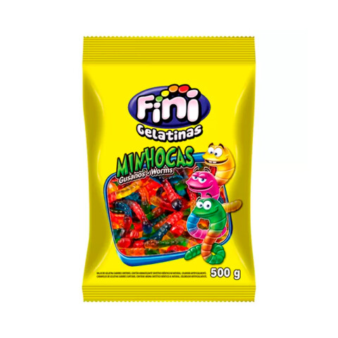 Gomitas Gusanitos Brillo 500g Gomitas Gusanitos Brillo 500g