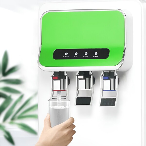 Dispensador Purificador Filtro Agua 3 Etapas Carbon Activado Variante Color Verde
