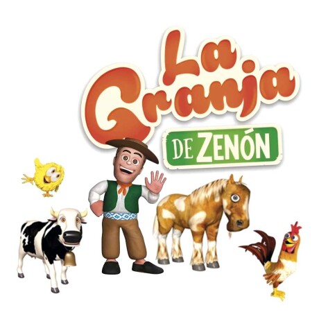 Peluche Percheron con Canciones de la Granja de Zenon 001